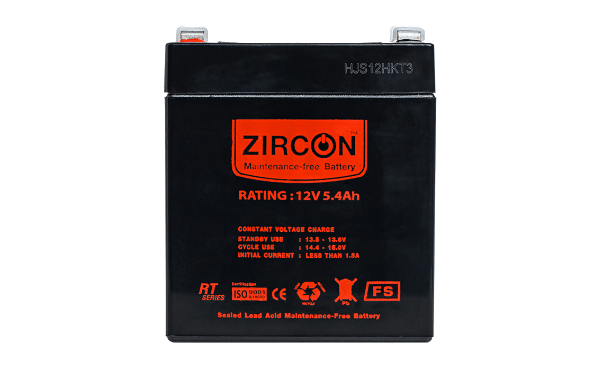 แบตเตอรี่โซล่าเซลล์ Zircon Battery